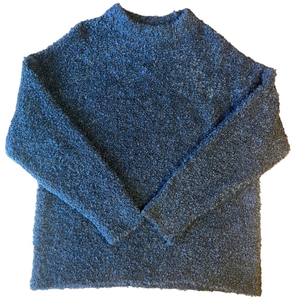 Topshop Oversized Boucle Gray Sweater - NWT